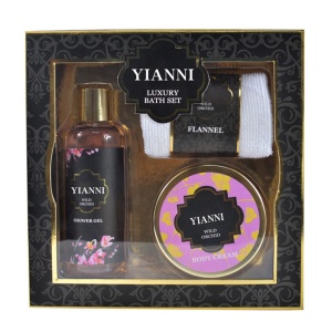 Valentines Day Gently Cleanse And Nourish Skin Professional Spa Venue Bath Products for Women Gift Set