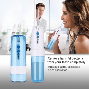 Water Flosser 200ML Cordless Oral Irrigator IPX7 Waterproof 4 Mode Dental Flosser Teeth Clean