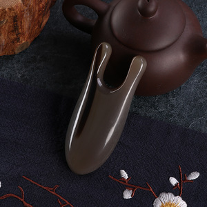 White buffalo horn facial scrapping multi-functional massage  Facial massage tool guasha massage tool