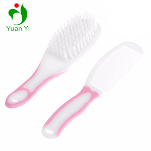 Wholesale BPA Free Safety Baby Hair Brush and Comb Set/Infant Care Product