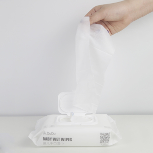 Wholesale flip top 80 pieces per bag skin care 100% purfied waiter natural wet baby wipes