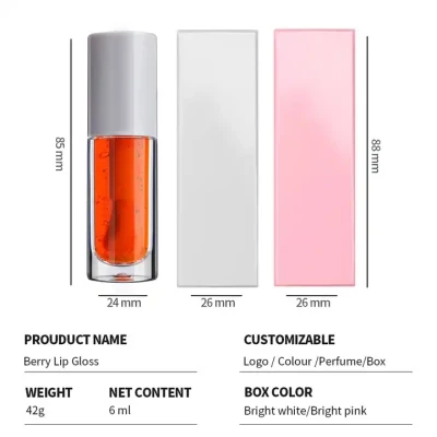 Wholesale Liquid Lip &amp; Cheek Tint Logo Custom Oil Based Water Berry Lip Tint