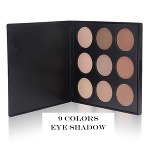 Your own brand best eyeshadow custom colors 9 color Cosmetics make up earth tone Eyeshadow Private Label Eyeshadow Palette