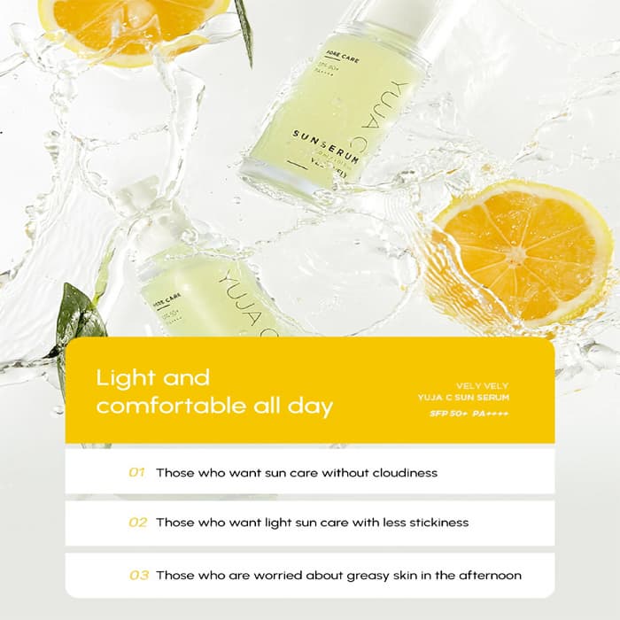 YUJA C Sun Serum