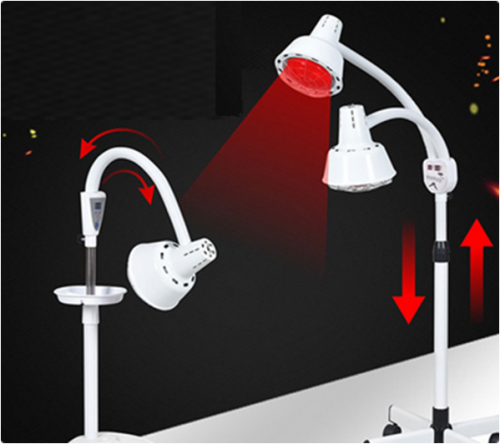 Dual-Head Timed Red Light Therapy Home Beauty Salon Photorejuvenation Infrared Therapeutic Device