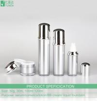 Acrylic cosmetic packaging bottle 30ml 100ml 120ml acrylic eye cream bottles