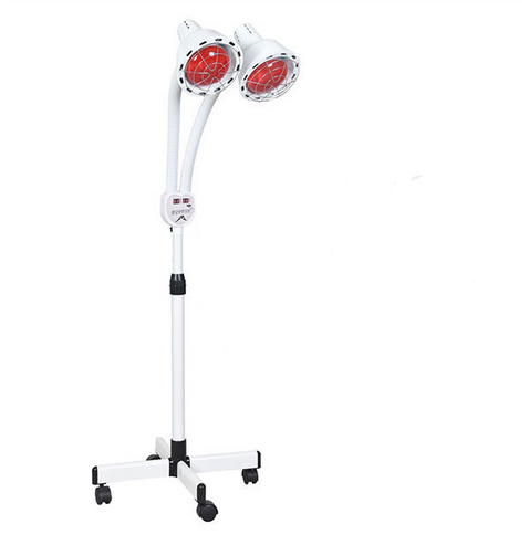 Dual-Head Timed Red Light Therapy Home Beauty Salon Photorejuvenation Infrared Therapeutic Device
