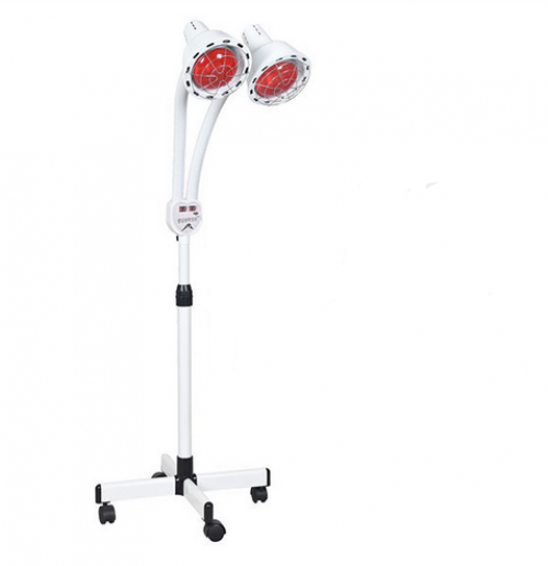 Dual-Head Timed Red Light Therapy Home Beauty Salon Photorejuvenation Infrared Therapeutic Device