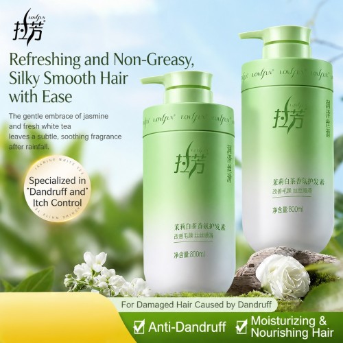 Lovefun Jasmine & White Tea Fragrance Conditioner, Moisturizing & Silky