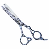 High quality 7 Inch paper coated barber scissors hot sale | Beauty tools | Zuol instruments