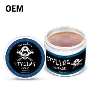 100g Matte Retro Hair Oil Clay Fluffy Hair Mud slicked Hold Low Shine Styling Wax For keep men oil Hair wax High Strong cream