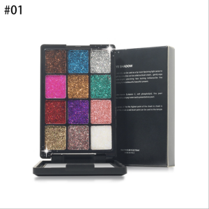 12 Colors Eyeshadow Palette Highly Quality  Long Lasting Waterproof Colorful Glitter Eyeshadow Palette