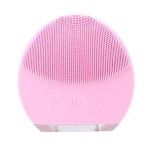 16 Speed Silicone Ultrasonic Vibrating Face Massager Silicon Deep Clean Facial Cleanser For Skin Care