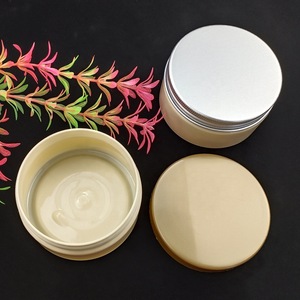 200ml 6oz Round PET Plastic Skin Care Makeup Products Container Lotion Cream Cosmetic Jar With Cap