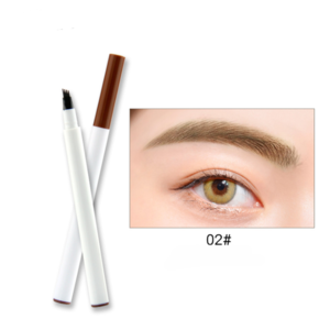 2019 3 Colors Liquid Eyebrow tattoo Pencil 3 Head Fork Tips Long Lasting Waterproof  Eyebrow Tattoo Pen