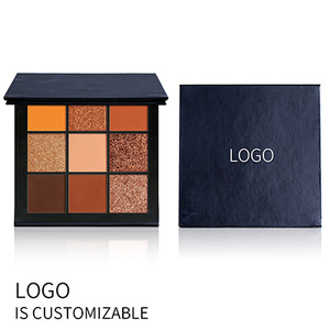 2019 New Eyeshadow Palettes 9 Colors Beauty Shimmer Glitter Matte Private Label Custom Obsessions Precious Stone Collection