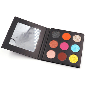 2021 High pigmented Cosmetic Eyeshadow palette 9 color waterproof OEM/ODM with private brand