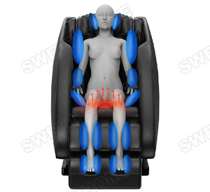 22 Rollers Electric 3D Full Body Shiatsu Massage Chair with Music