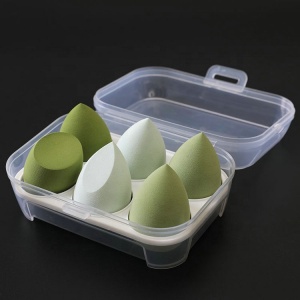 6pcs latex-free makeup sponges blender Beauty accessories cosmetic puff foundation sponge set