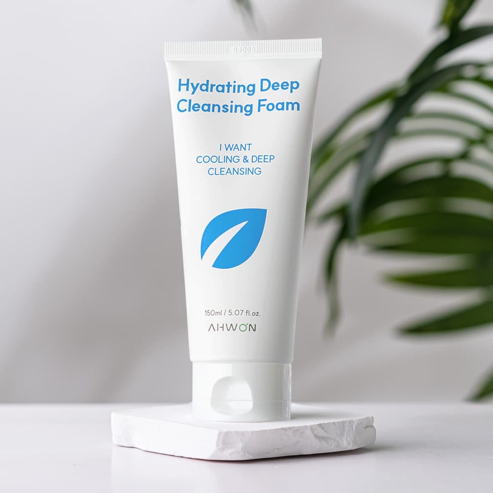 [Ahwon] Hydrating Deep Cleansing Foam_Cooling cleanser