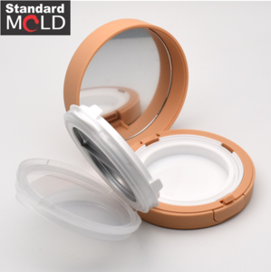 Air Cushion Compact Dual type Cosmetic Containers and Packaging with mirror made in Korea