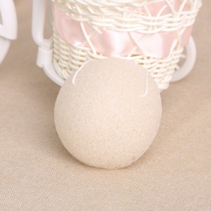 Amazon Best Seller High Quality Organic Green Konjac Sponge Customized Package Face Clean Sponge Soft Dry Konjac Sponge