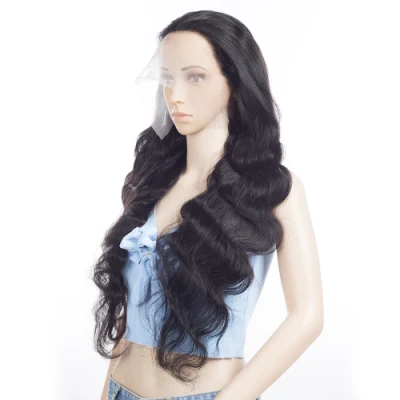 Antimi High Quality Wholesale Brazilian Human Hair Factory Natural Body Wave 13X4 Transparent HD Lace Front Wigs for Black Women
