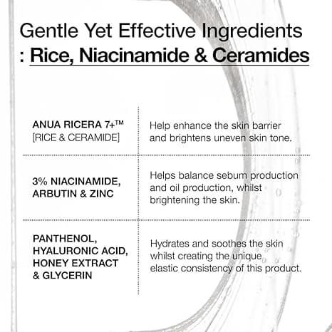 Anua 7 Rice Ceramide Hydrating Barrier Serum
