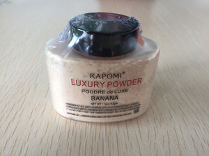 banana powder luxury loose powder makeup foundation 5oz.42gm OEM acceptable