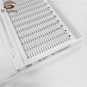 Best volume lashes Korean PBT 3D 4D Premade fans W eyelashes extensions