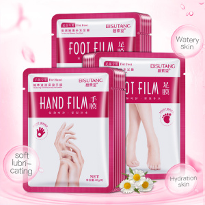 BISUTANG Wholesale Remove Dead Skin Moisturizing Exfoliating Foot Mask Hand Mask Sheet