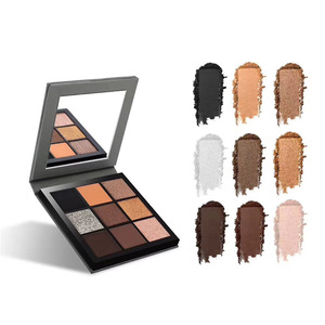 bright colored eyeshadow palette makeup high pigment private label eyeshadow palette