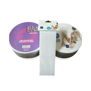 China manufacturer 14 years factory kinds of nonwoven products wax stripes/ body hair remove waxing