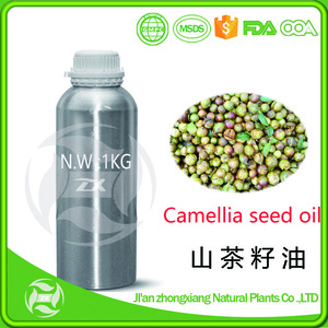China Native 100% Pure Nature Camellia Seed Oil as good baby oil for skin care