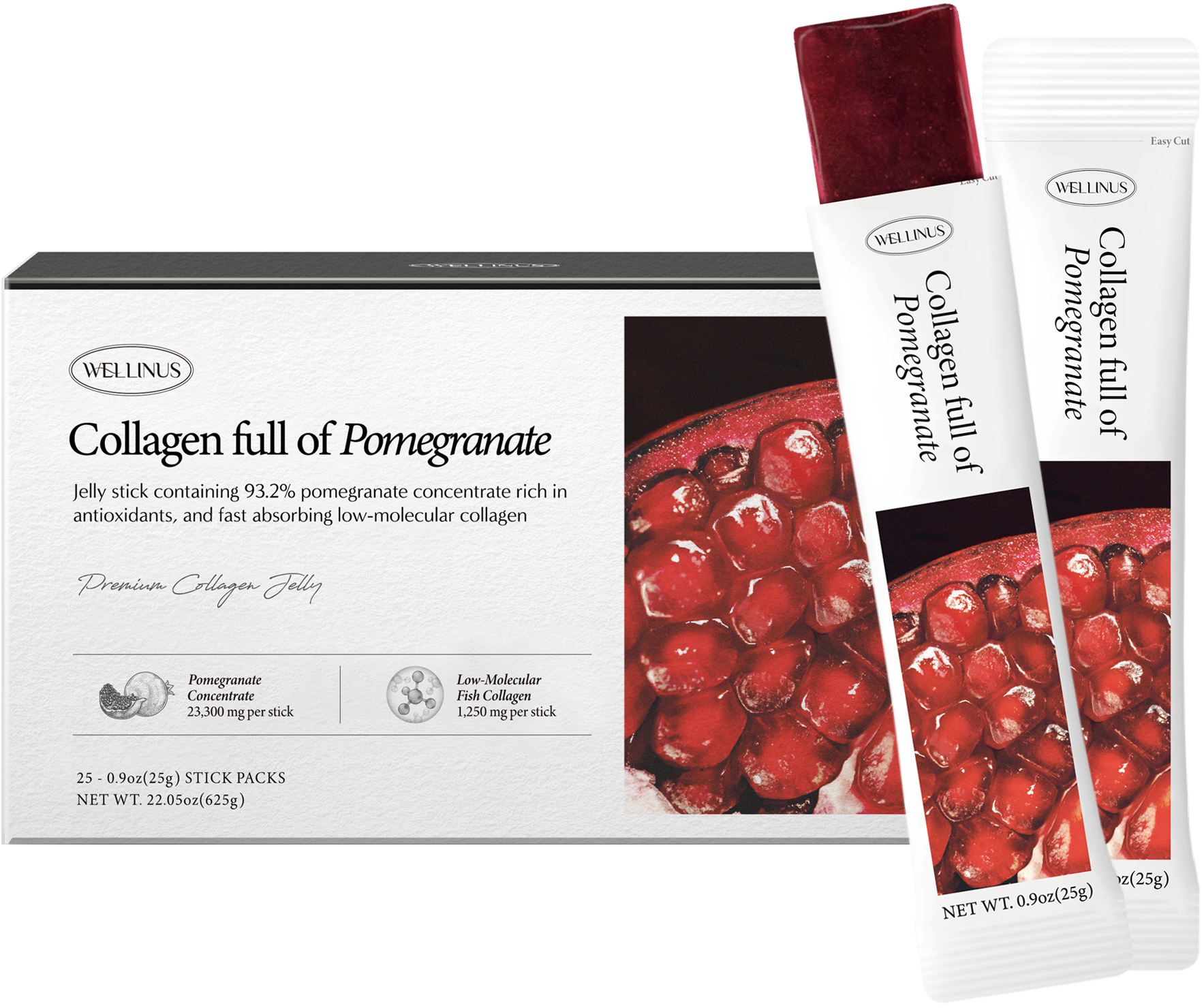 Collagen full of Pomegranate (25g X 25sticks)