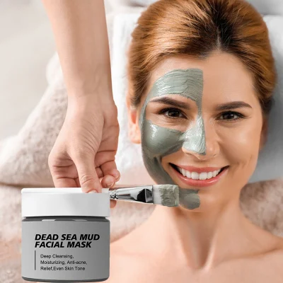 Deep Clean Anti Acne Grey Clay Oil Control Dead Sea Mud Mask