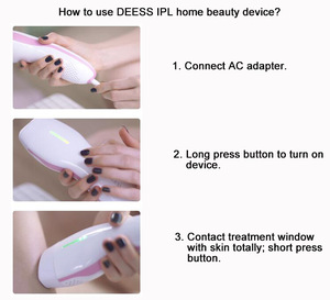 DEESS brand manufacturer stay at home ipl professional device for epilator