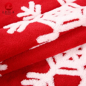 factory direct supply heated good quality christmas fleece blanket