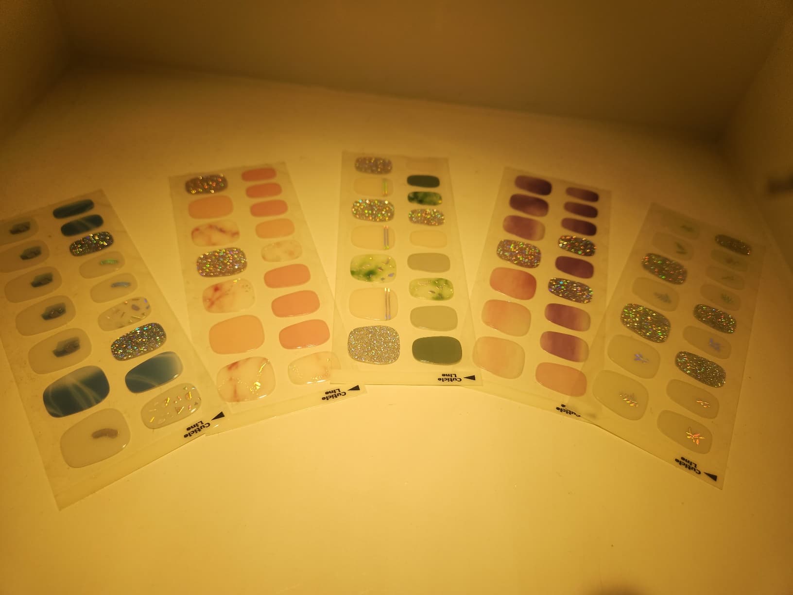 Gel Nail Extension Sticker