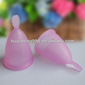 Hot sales 2015 personal feminine period hygiene silicone woman menstrual cup