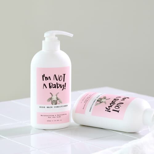 I’m NOT A Baby Kids Hair Conditioner with Goat Milk 500ml