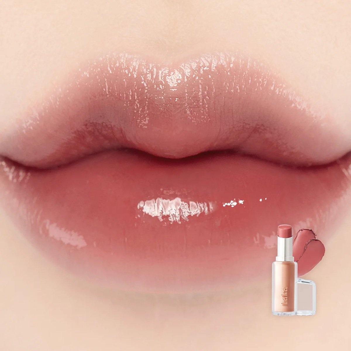(LAKA) Bonding Glow Lipstick [#211 Eve] 3.7g