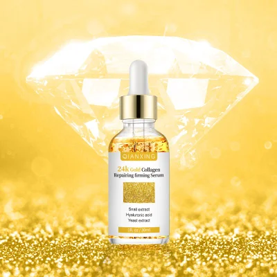 Manufacturer Skin Care 24K Gold Collagen Firming Facial Serum for Beauty Lady