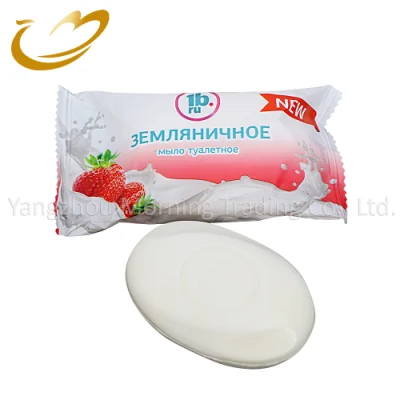 Manufacturer Wholesale Customize Russia 90g OPP Bag Flower Fragrance Beauty Soap Bath Soap Toilet Soap