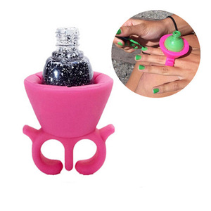 Multi Color Wearable Nail Varnish Bottle Holder