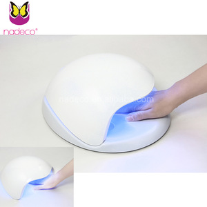 NADECO New Battery Operated 32W LED Nail Gel Curing Equipment Nail Dryer