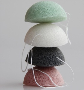 Natural Facial Cleaning Konjac Sponge Cosmetic Puff For Promotion