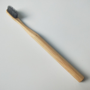 natural tooth brush make with bamboo wooden handle for adult bamboo toothbrush