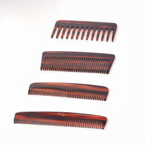 New design hand made pocket man beard plastic hair comb