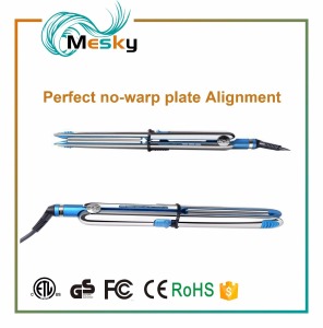 Newest Europe Market Hot Sale Salon Edition Professional Stainless Steel Hair Straightener Hair Curler Styling Tools